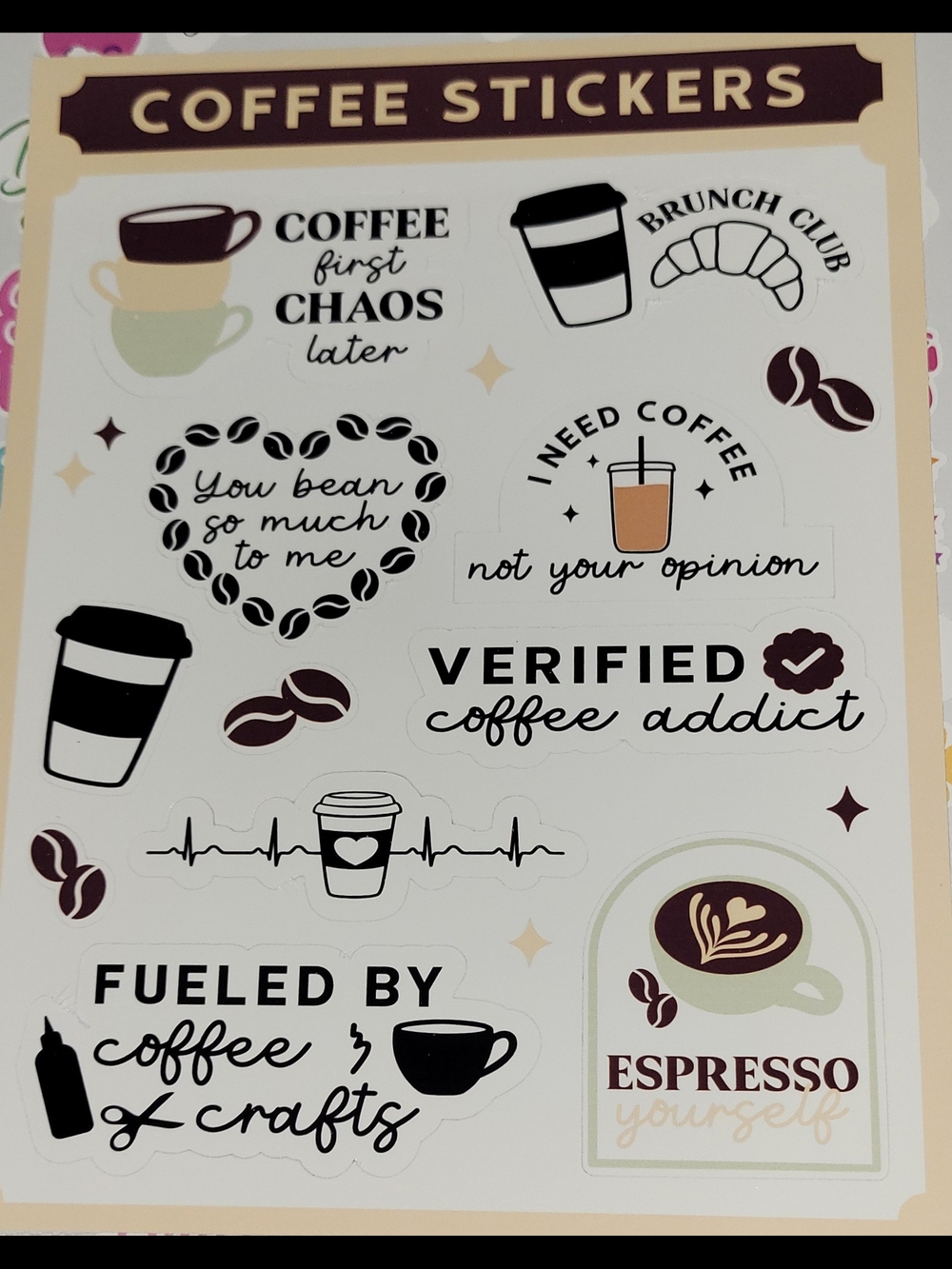 Misc. Sticker Sheets - Multi Design - Picture 4 of 7